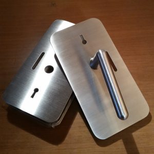 Poignée de train - Fini Satiné